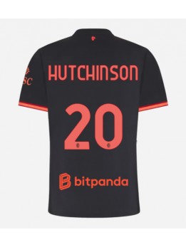 AC Milan Omari Hutchinson #20 Ausweichtrikot für Frauen 2026-27 Kurzarm AC Milan Omari Hutchinson #20 Ausweichtrikot für Frauen 2026-27 Kurzarm